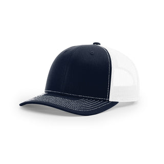 Richardson R-Flex Adjustable Trucker (Navy/White)