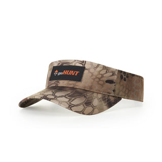 Richardson Twill Camo Visor - 848 (Front)